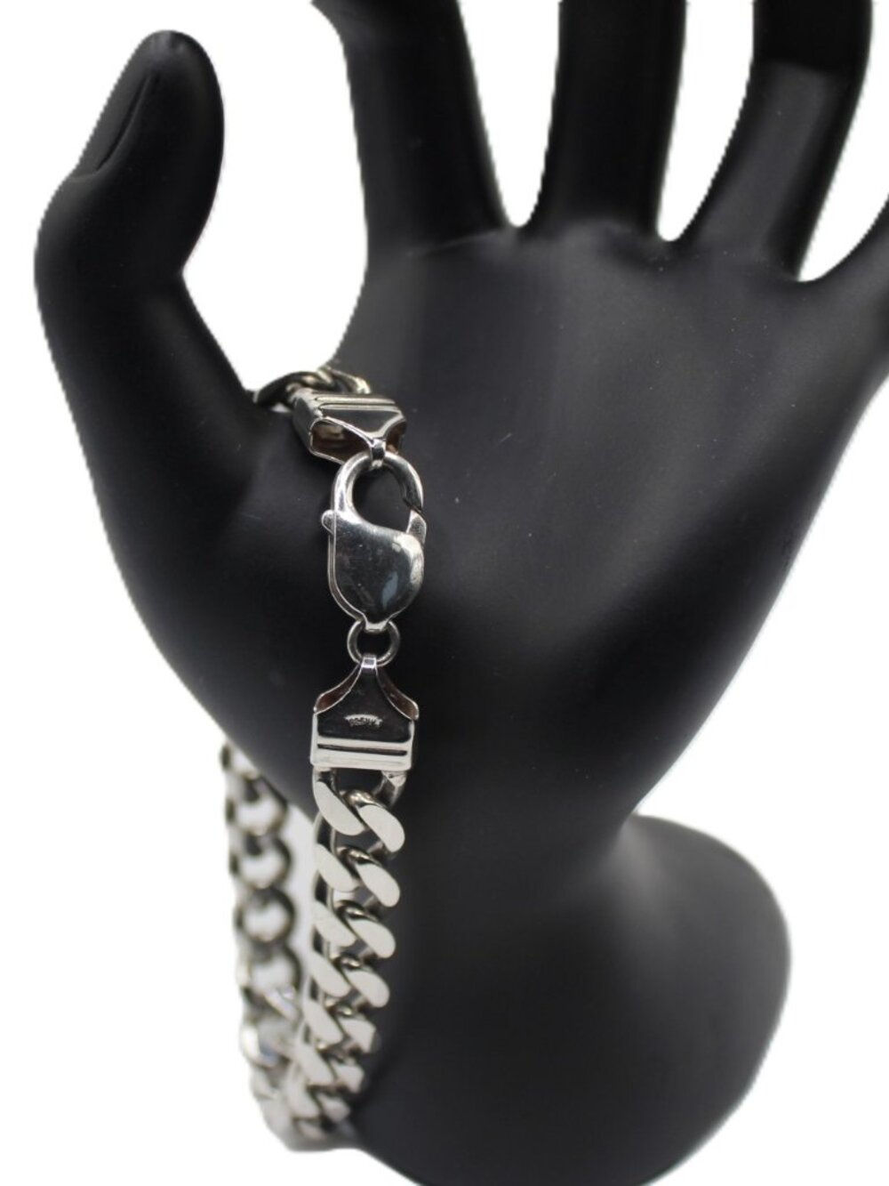 Michael Hill 925 Sterling Silver Curb Link Bracelet 21cm (8.5") 9mm Hallmarked